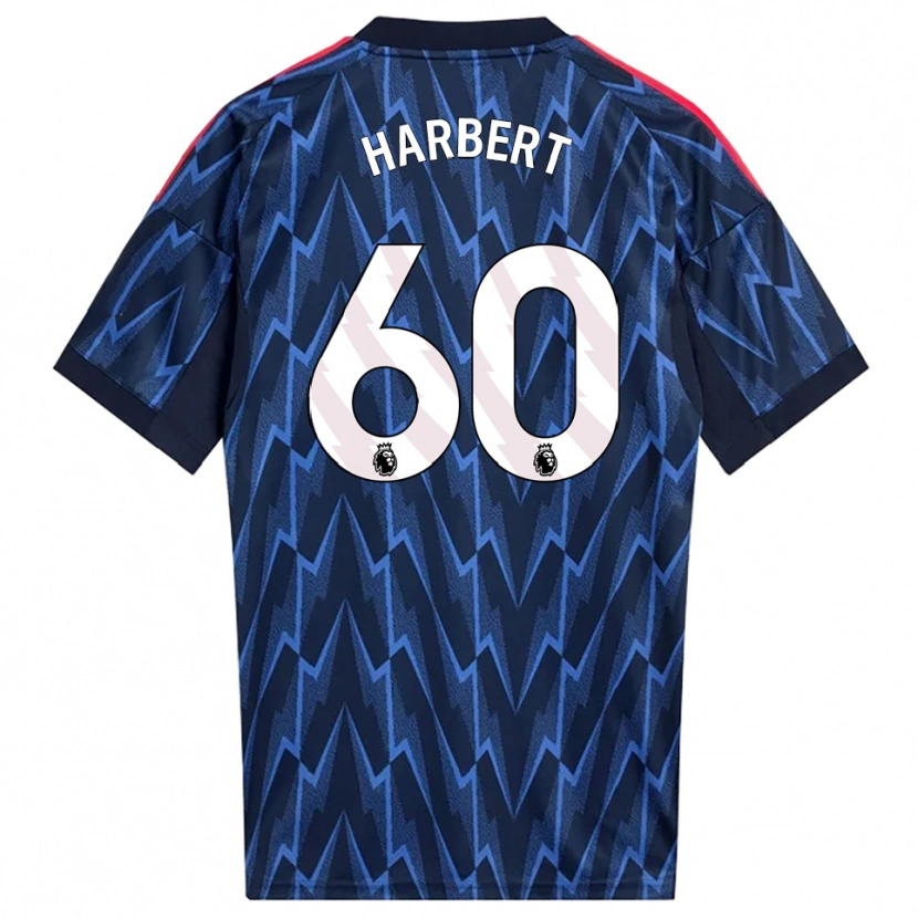 Danxen Kinder Laila Harbert #60 Marine Rot Auswärtstrikot Trikot 2025/26 T-Shirt Österreich