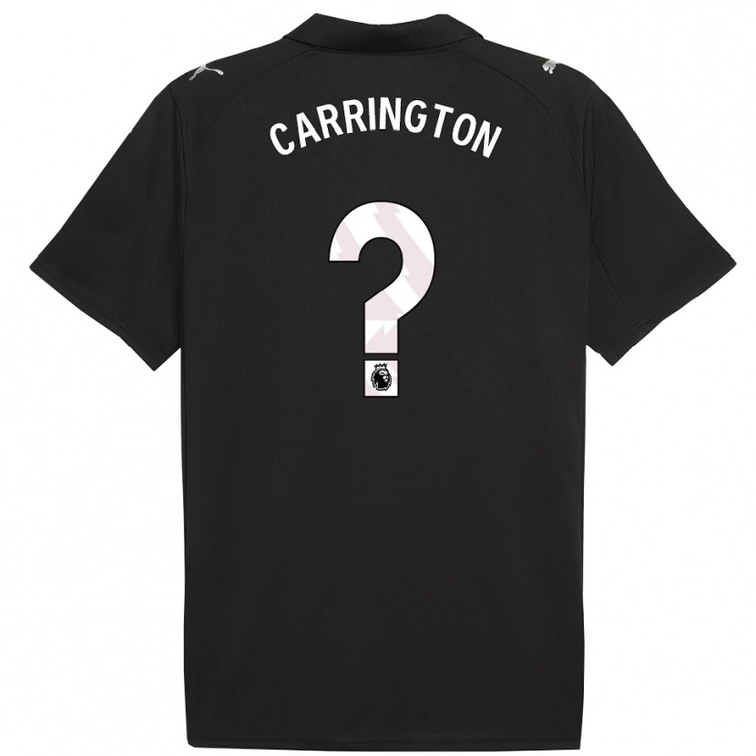 Danxen Kinder Theo Carrington #0 Schwarz Weiß Auswärtstrikot Trikot 2025/26 T-Shirt Österreich