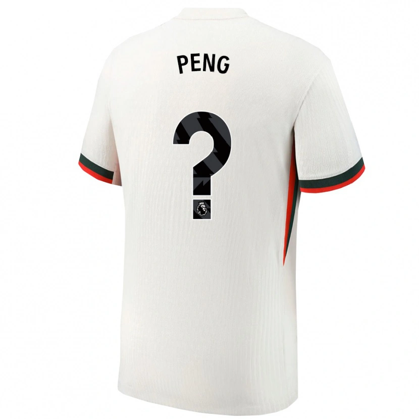 Danxen Kinder Livia Peng #0 Weiß Grün Auswärtstrikot Trikot 2025/26 T-Shirt Österreich