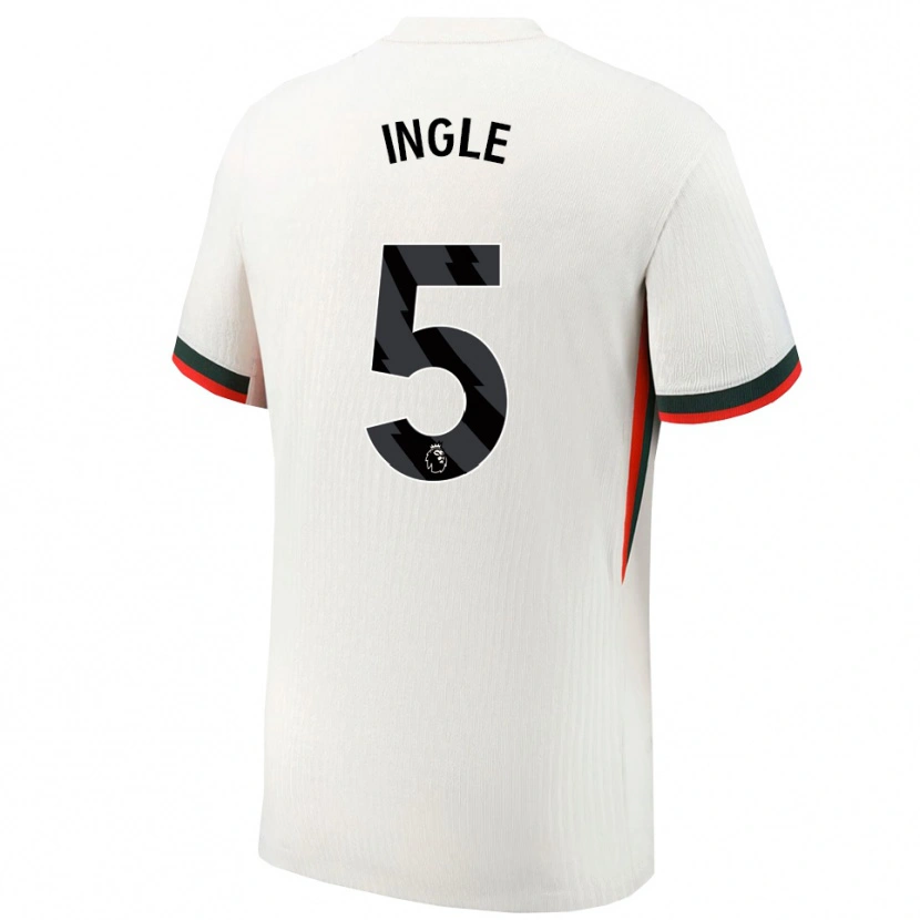 Danxen Kinder Sophie Ingle #5 Weiß Grün Auswärtstrikot Trikot 2025/26 T-Shirt Österreich