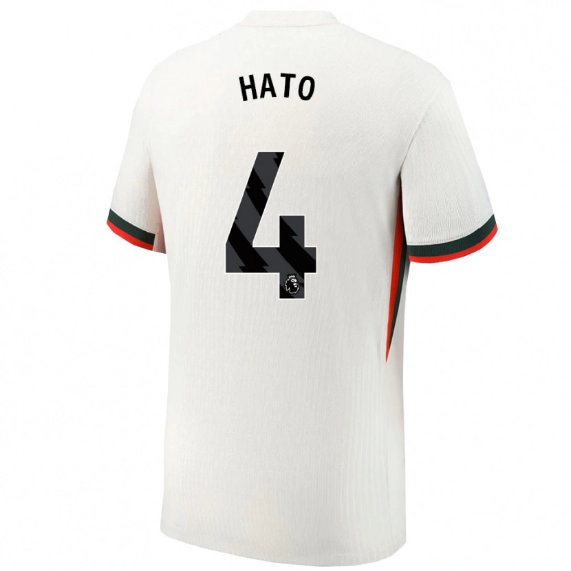 Danxen Kinder Jorrel Hato #4 Weiß Grün Auswärtstrikot Trikot 2025/26 T-Shirt Österreich
