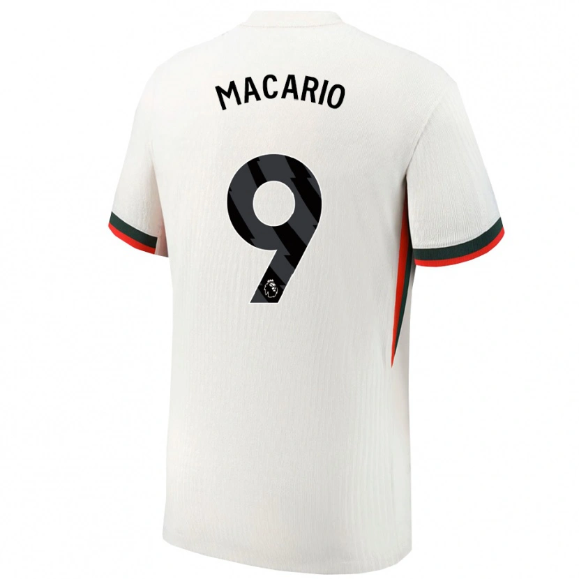 Danxen Kinder Catarina Macario #9 Weiß Grün Auswärtstrikot Trikot 2025/26 T-Shirt Österreich