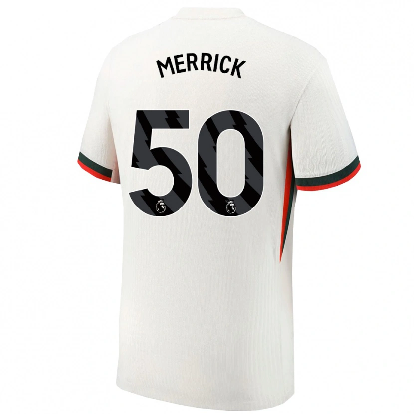 Danxen Kinder Max Merrick #50 Weiß Grün Auswärtstrikot Trikot 2025/26 T-Shirt Österreich