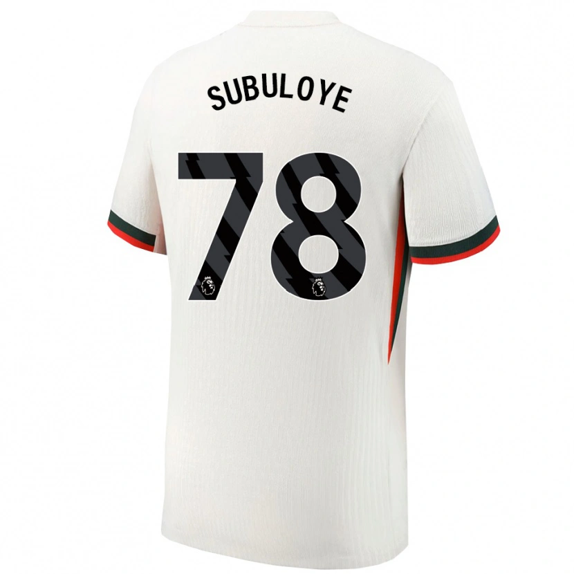 Danxen Kinder Olutayo Subuloye #78 Weiß Grün Auswärtstrikot Trikot 2025/26 T-Shirt Österreich