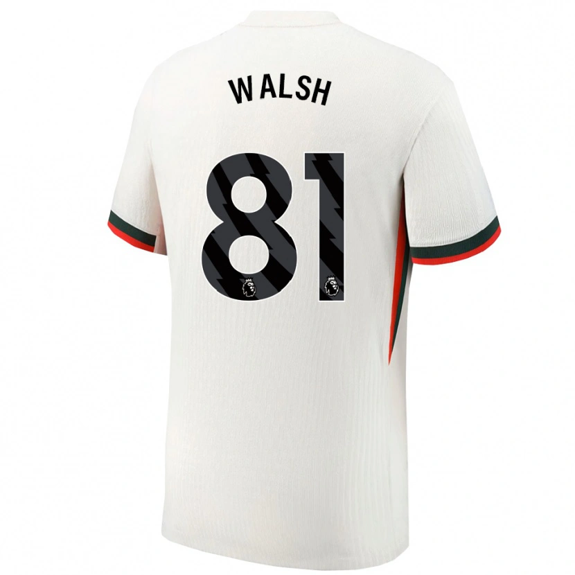 Danxen Kinder Reggie Walsh #81 Weiß Grün Auswärtstrikot Trikot 2025/26 T-Shirt Österreich