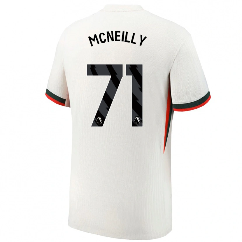 Danxen Kinder Donnell Mcneilly #71 Weiß Grün Auswärtstrikot Trikot 2025/26 T-Shirt Österreich