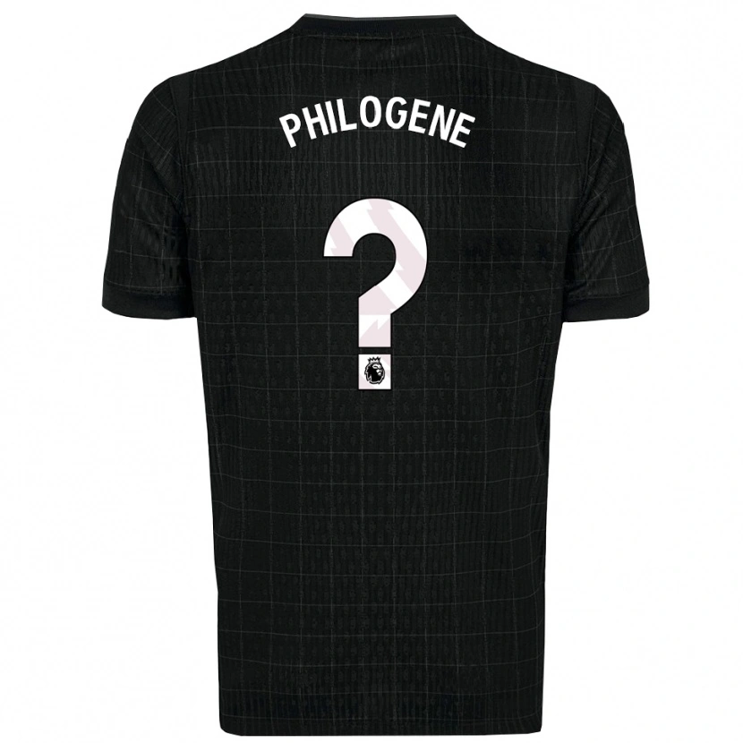 Danxen Kinder Blake Philogene #0 Schwarz Grau Auswärtstrikot Trikot 2025/26 T-Shirt Österreich