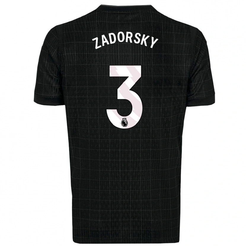 Danxen Kinder Shelina Zadorsky #3 Schwarz Grau Auswärtstrikot Trikot 2025/26 T-Shirt Österreich