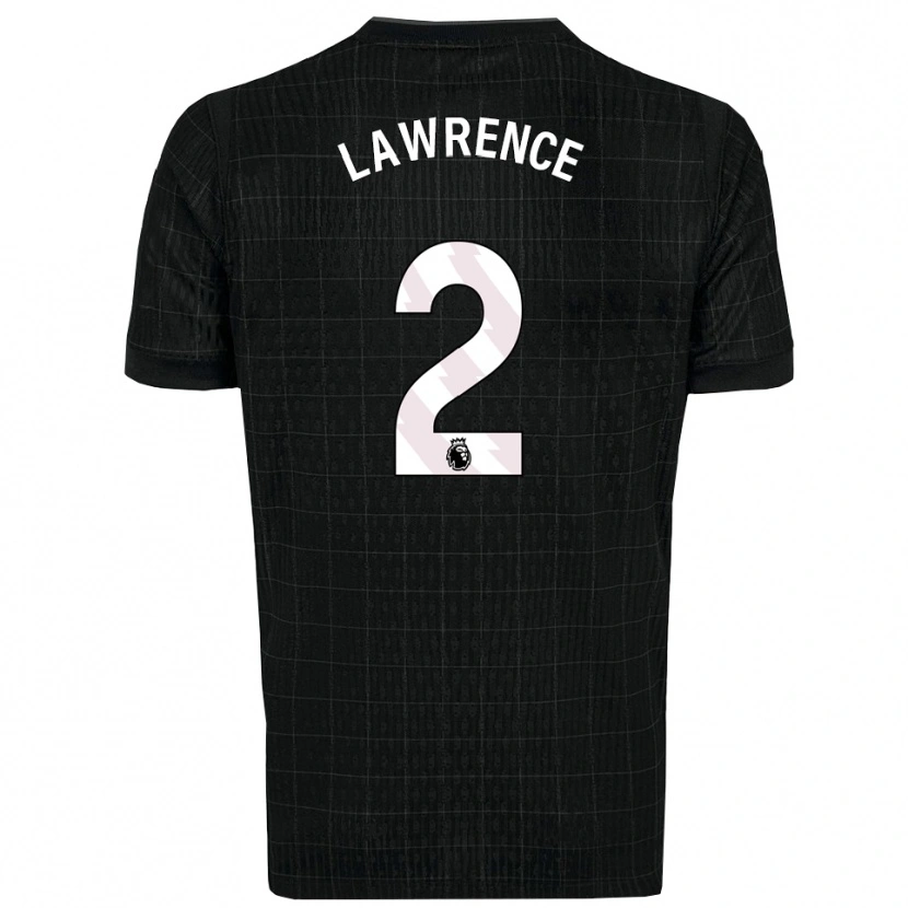 Danxen Kinder Donte Lawrence #2 Schwarz Grau Auswärtstrikot Trikot 2025/26 T-Shirt Österreich