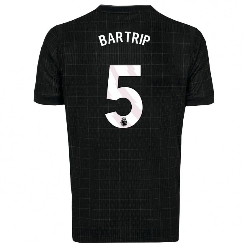 Danxen Kinder Molly Bartrip #5 Schwarz Grau Auswärtstrikot Trikot 2025/26 T-Shirt Österreich