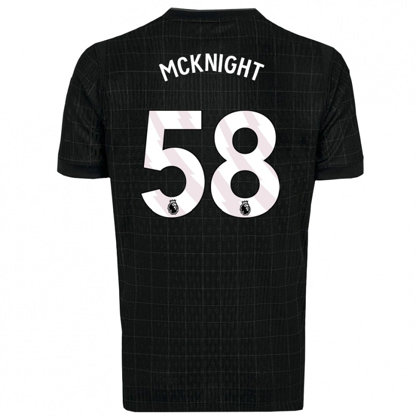 Danxen Kinder Maxwell Mcknight #58 Schwarz Grau Auswärtstrikot Trikot 2025/26 T-Shirt Österreich