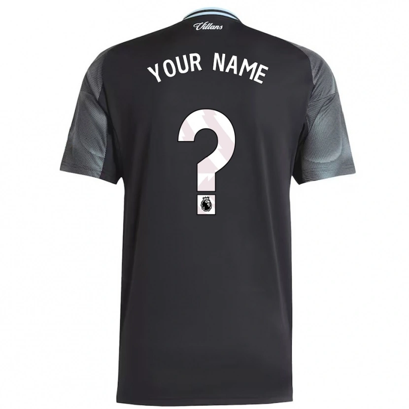 Danxen Kinder Ihren Namen #0 Schwarz Himmelblau Auswärtstrikot Trikot 2025/26 T-Shirt Österreich