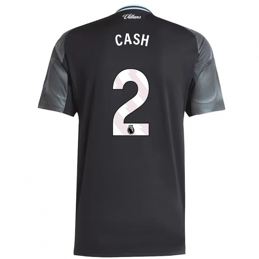 Danxen Kinder Matty Cash #2 Schwarz Himmelblau Auswärtstrikot Trikot 2025/26 T-Shirt Österreich