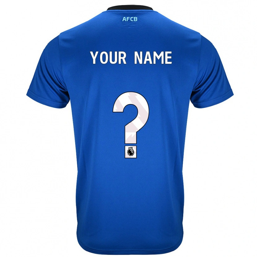 Danxen Kinder Ihren Namen #0 Blau Schwarz Auswärtstrikot Trikot 2025/26 T-Shirt Österreich