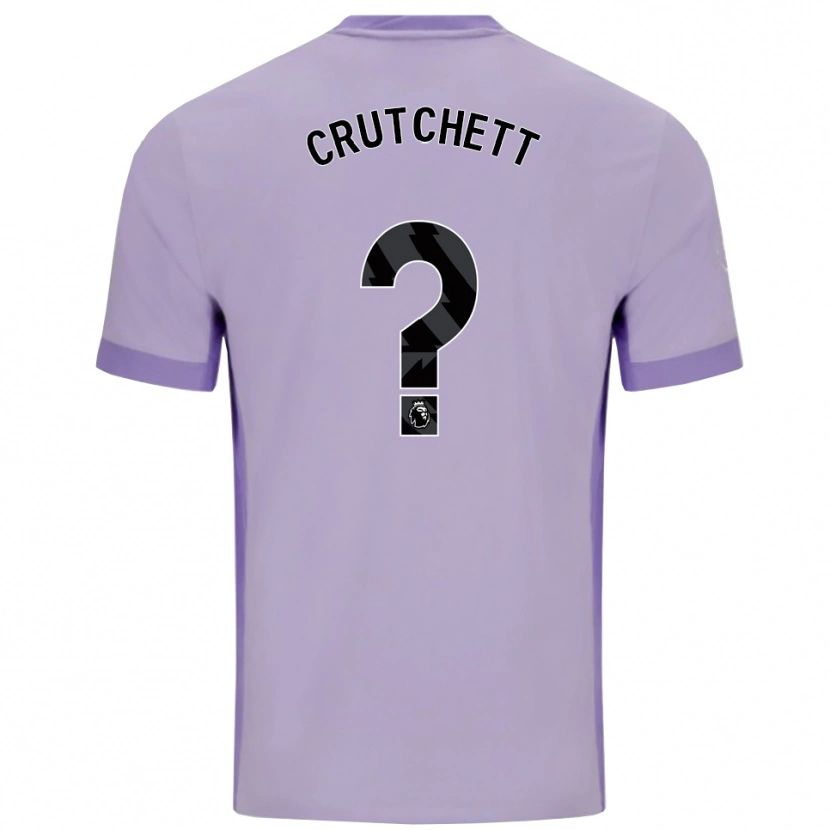 Danxen Kinder Liam Crutchett #0 Taro Lila Weiß Auswärtstrikot Trikot 2025/26 T-Shirt Österreich
