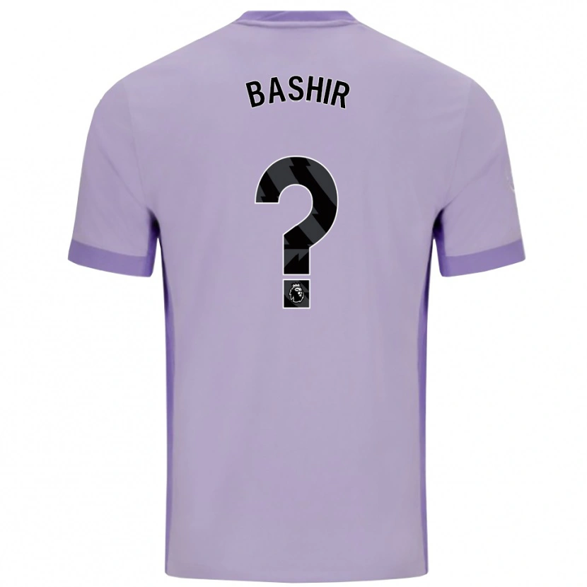 Danxen Kinder Sahil Bashir #0 Taro Lila Weiß Auswärtstrikot Trikot 2025/26 T-Shirt Österreich