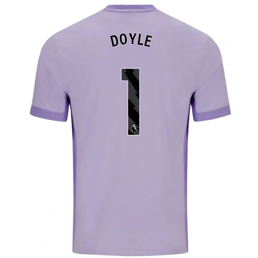 Danxen Kinder Liam Doyle #1 Taro Lila Weiß Auswärtstrikot Trikot 2025/26 T-Shirt Österreich