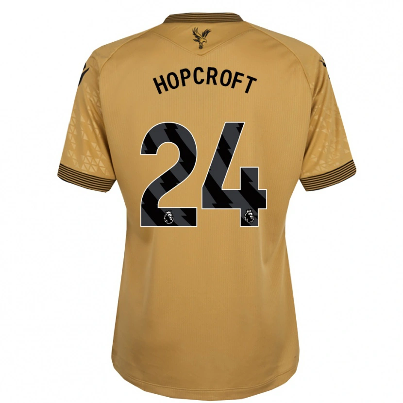 Danxen Kinder Shanade Hopcroft #24 Gold Schwarz Auswärtstrikot Trikot 2025/26 T-Shirt Österreich