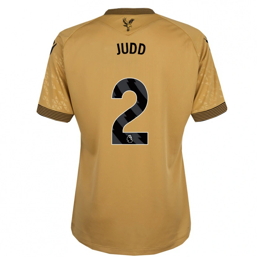 Danxen Kinder Jasper Judd #2 Gold Schwarz Auswärtstrikot Trikot 2025/26 T-Shirt Österreich
