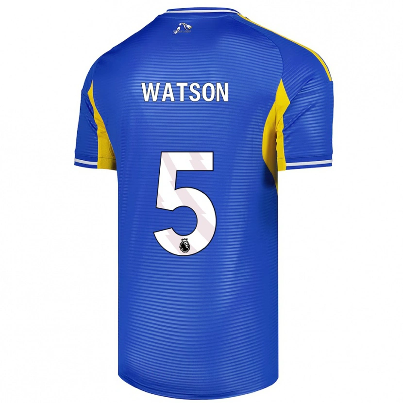 Danxen Kinder Jacob Watson #5 Blau Gelb Auswärtstrikot Trikot 2025/26 T-Shirt Österreich