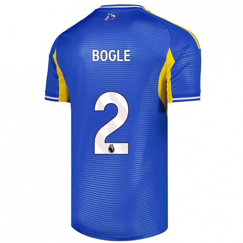 Danxen Kinder Jayden Bogle #2 Blau Gelb Auswärtstrikot Trikot 2025/26 T-Shirt Österreich