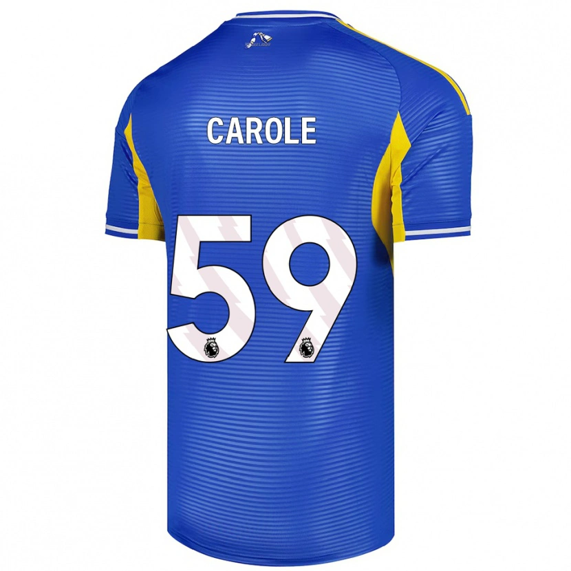 Danxen Kinder Keenan Carole #59 Blau Gelb Auswärtstrikot Trikot 2025/26 T-Shirt Österreich