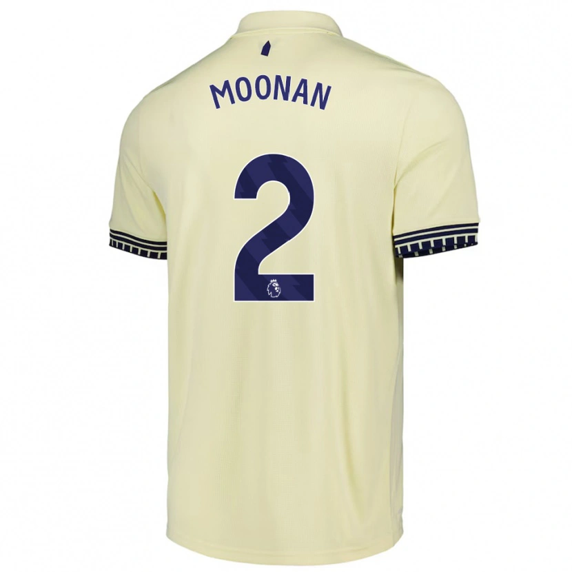 Danxen Kinder Bradley Moonan #2 Creme Weiß Schwarz Auswärtstrikot Trikot 2025/26 T-Shirt Österreich