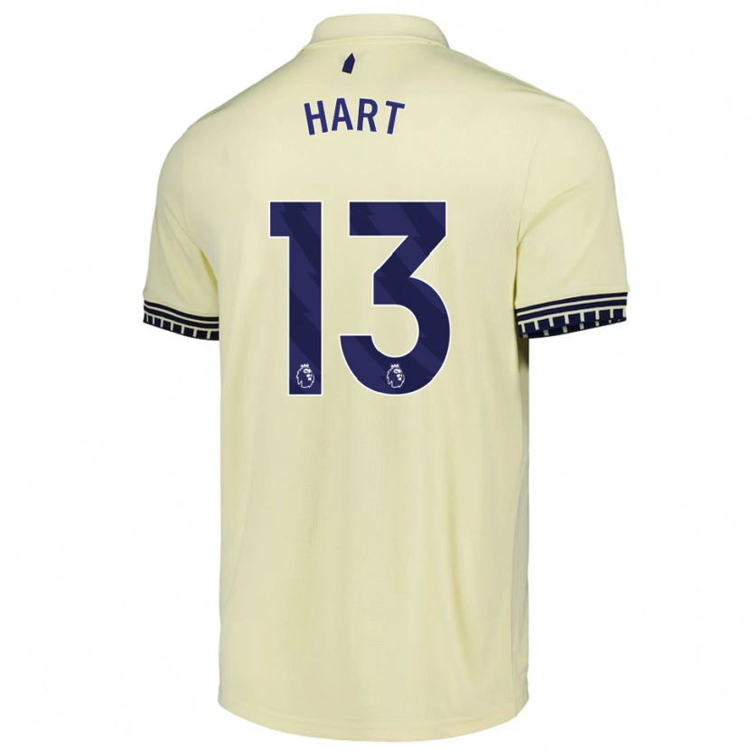 Danxen Kinder Libby Hart #13 Creme Weiß Schwarz Auswärtstrikot Trikot 2025/26 T-Shirt Österreich
