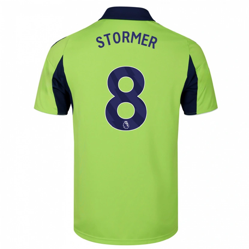 Danxen Kinder Becky Stormer #8 Grün Marineblau Weiß Auswärtstrikot Trikot 2025/26 T-Shirt Österreich