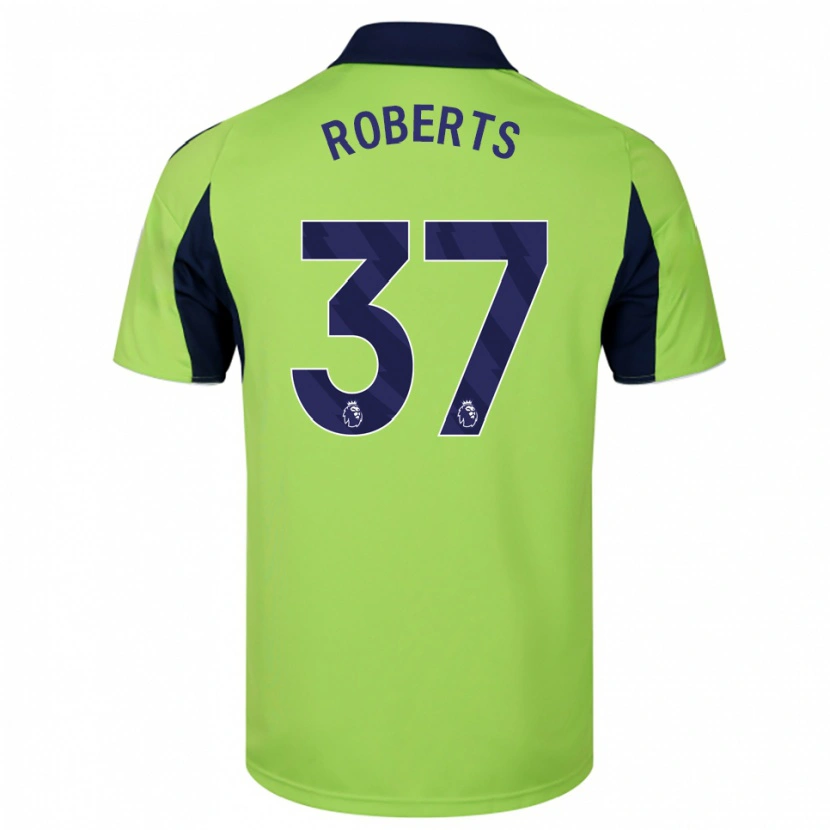 Danxen Kinder Sophia Roberts #37 Grün Marineblau Weiß Auswärtstrikot Trikot 2025/26 T-Shirt Österreich
