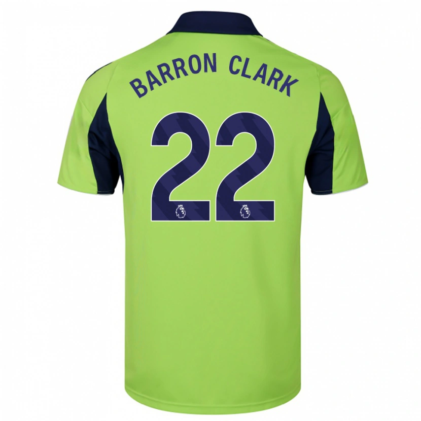 Danxen Kinder Betty Barron-Clark #22 Grün Marineblau Weiß Auswärtstrikot Trikot 2025/26 T-Shirt Österreich