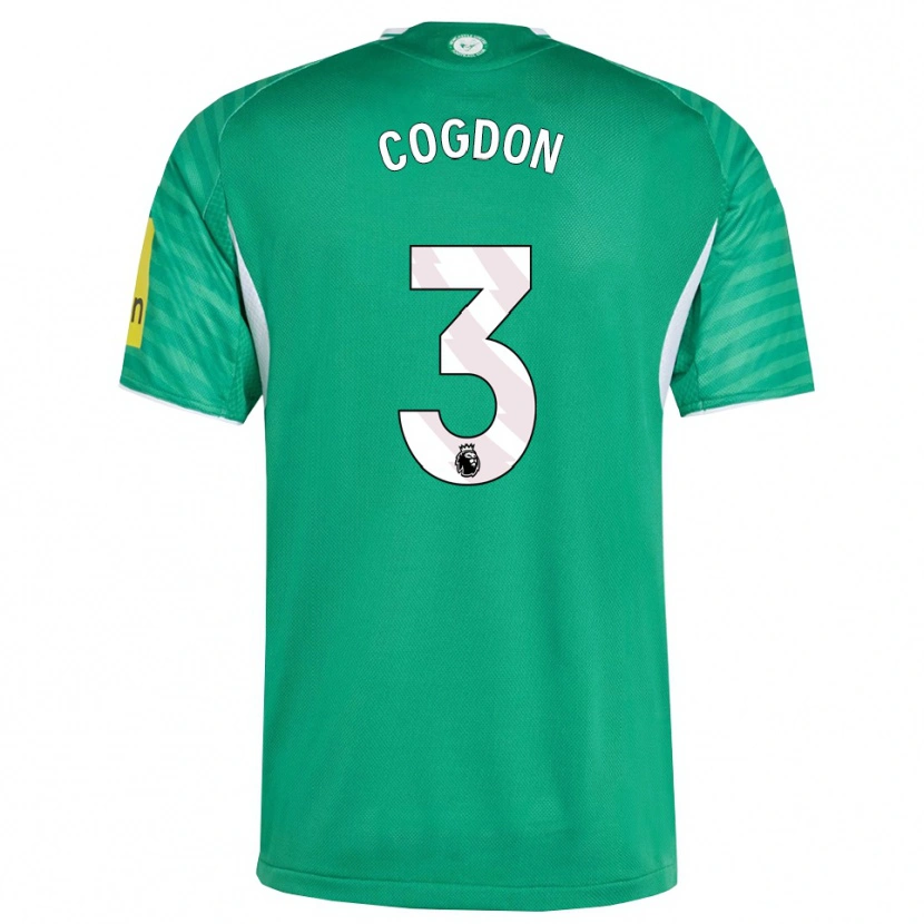 Danxen Kinder Jude Cogdon #3 Grün Weiß Auswärtstrikot Trikot 2025/26 T-Shirt Österreich