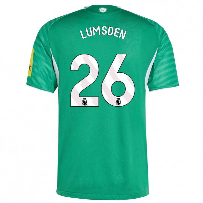 Danxen Kinder Beth Lumsden #26 Grün Weiß Auswärtstrikot Trikot 2025/26 T-Shirt Österreich