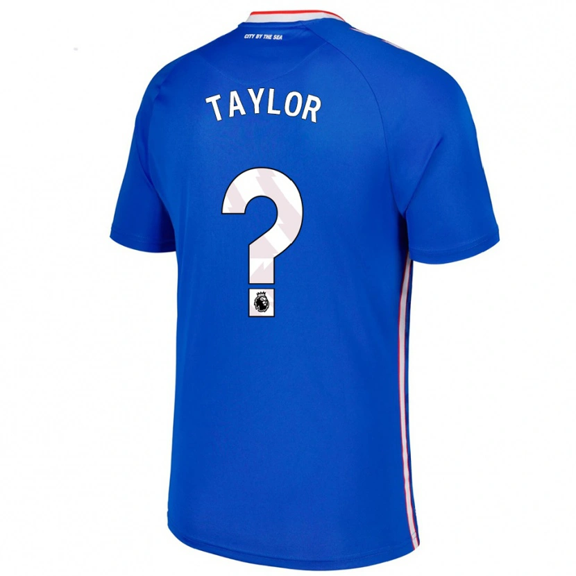 Danxen Kinder Lucas Taylor #0 Blau Weiß Auswärtstrikot Trikot 2025/26 T-Shirt Österreich