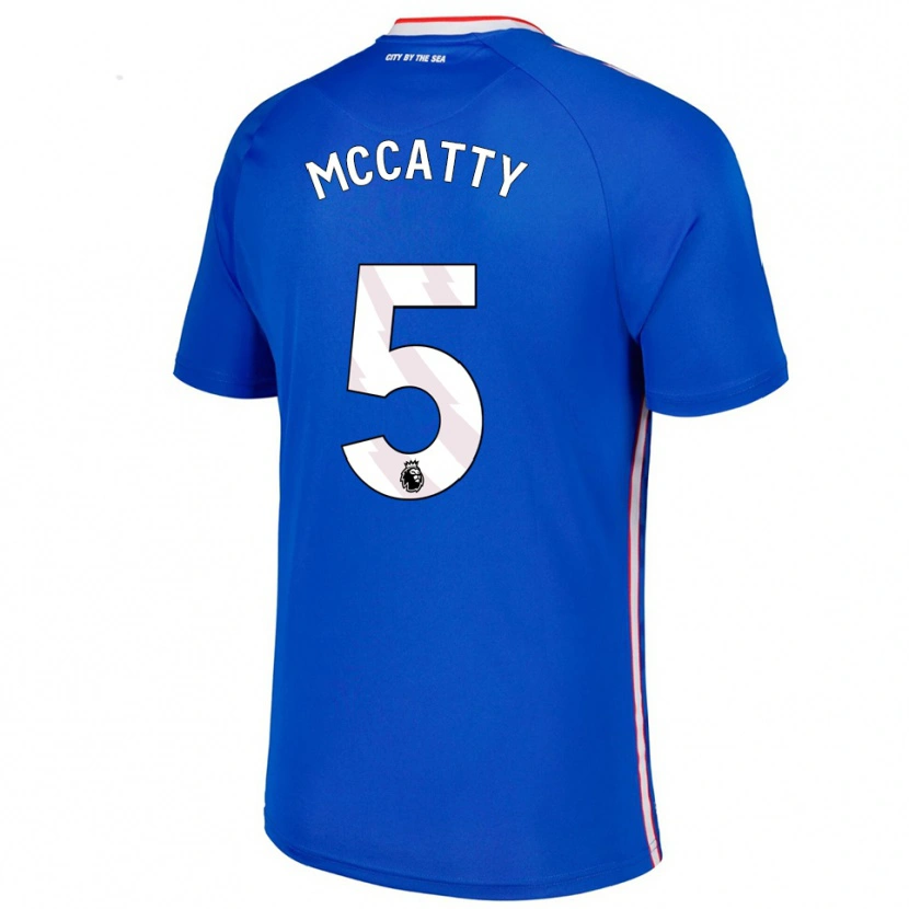 Danxen Kinder Grace Mccatty #5 Blau Weiß Auswärtstrikot Trikot 2025/26 T-Shirt Österreich