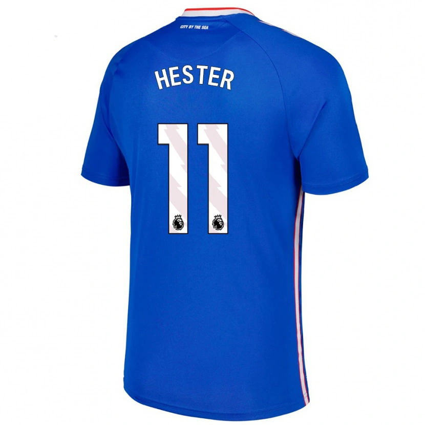 Danxen Kinder Bayley Hester #11 Blau Weiß Auswärtstrikot Trikot 2025/26 T-Shirt Österreich