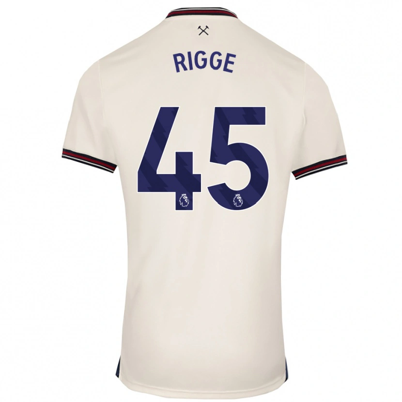 Danxen Kinder Daniel Rigge #45 Creme Weiß Auswärtstrikot Trikot 2025/26 T-Shirt Österreich