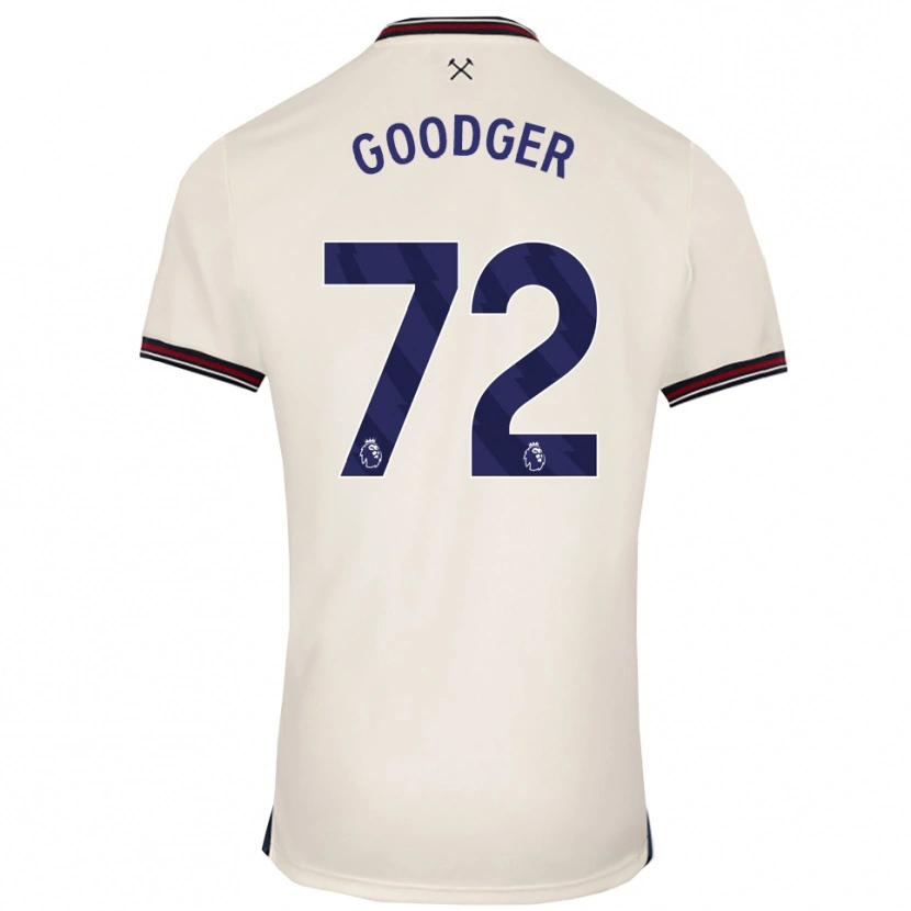Danxen Kinder Tommy Goodger #72 Creme Weiß Auswärtstrikot Trikot 2025/26 T-Shirt Österreich
