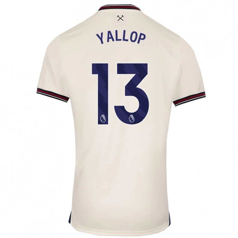 Danxen Kinder Tameka Yallop #13 Creme Weiß Auswärtstrikot Trikot 2025/26 T-Shirt Österreich