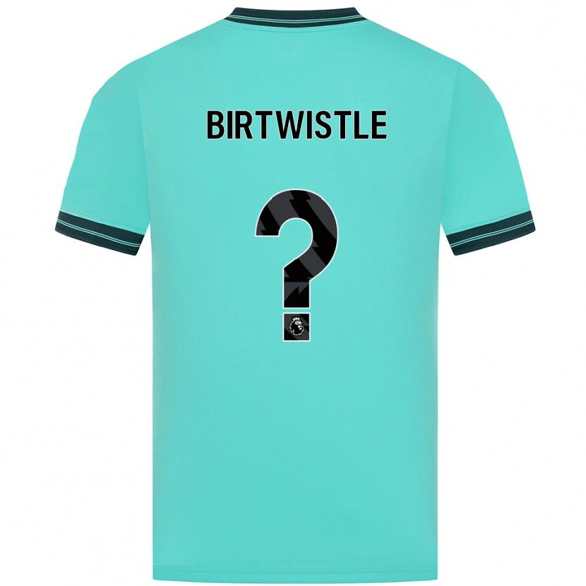 Danxen Kinder Harry Birtwistle #0 Himmelblau Grün Auswärtstrikot Trikot 2025/26 T-Shirt Österreich