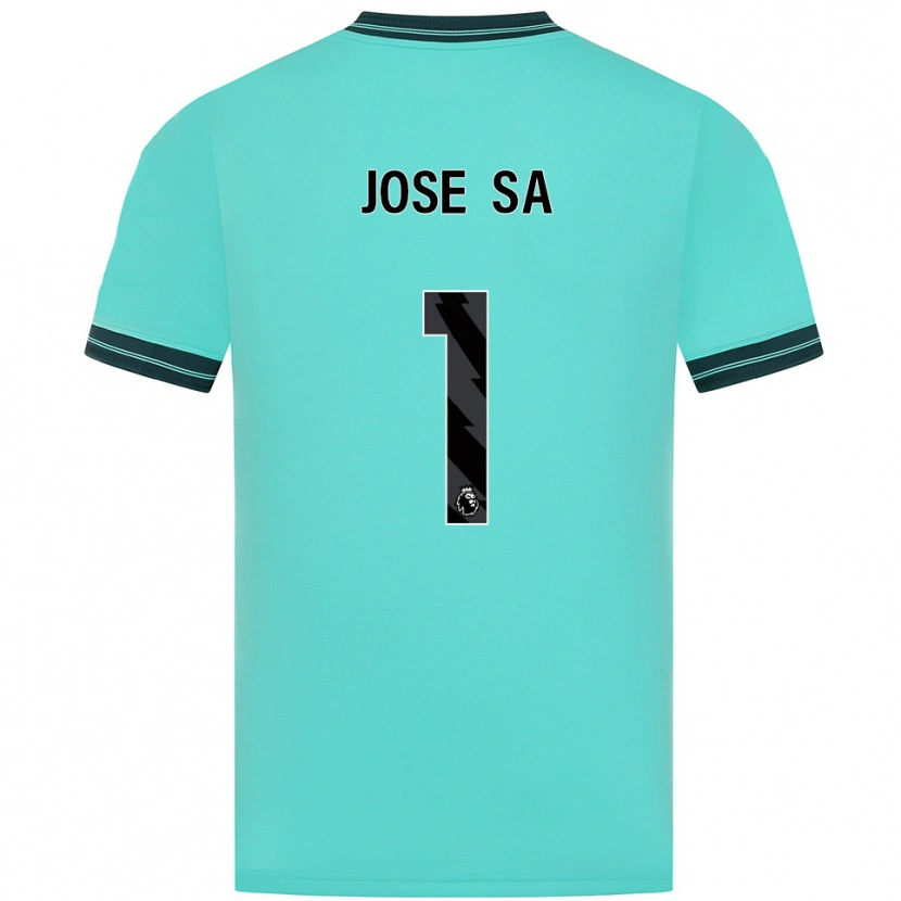 Danxen Kinder José Sá #1 Himmelblau Grün Auswärtstrikot Trikot 2025/26 T-Shirt Österreich