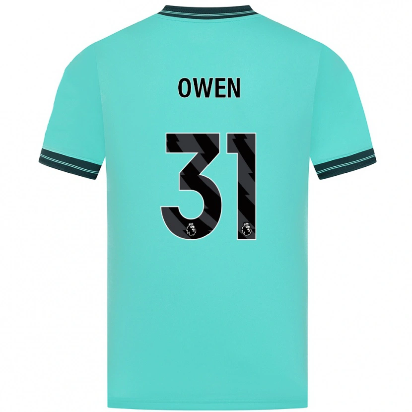 Danxen Kinder Skye Owen #31 Himmelblau Grün Auswärtstrikot Trikot 2025/26 T-Shirt Österreich