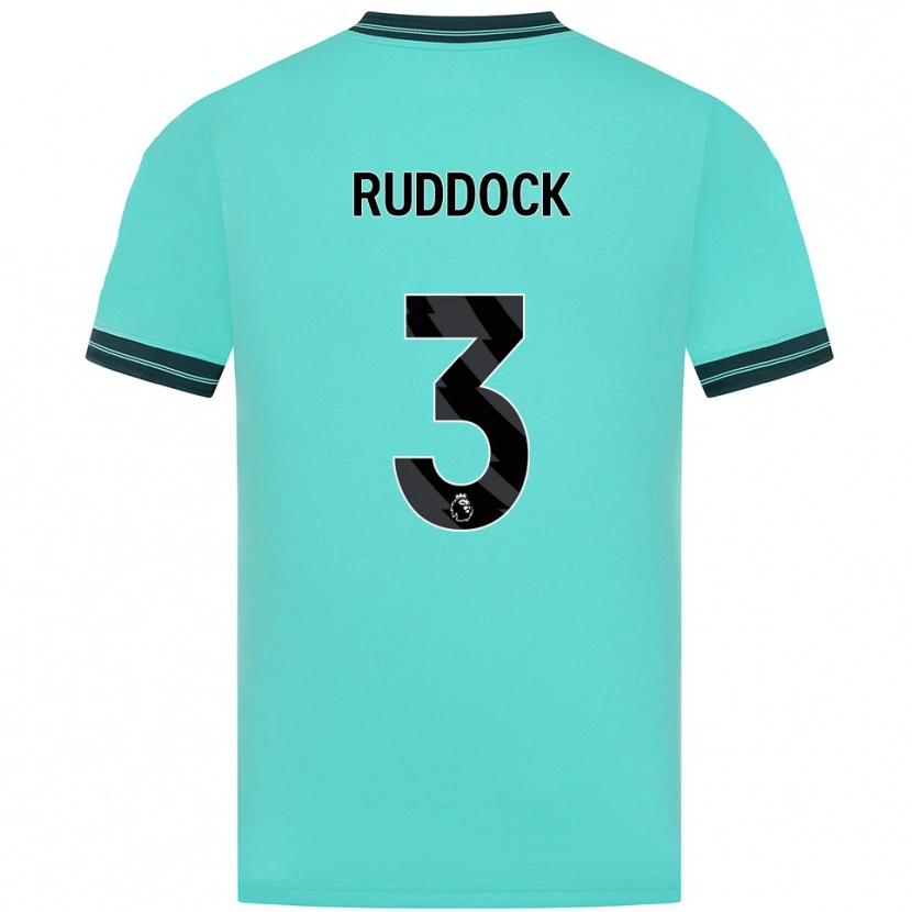 Danxen Kinder Max Ruddock #3 Himmelblau Grün Auswärtstrikot Trikot 2025/26 T-Shirt Österreich