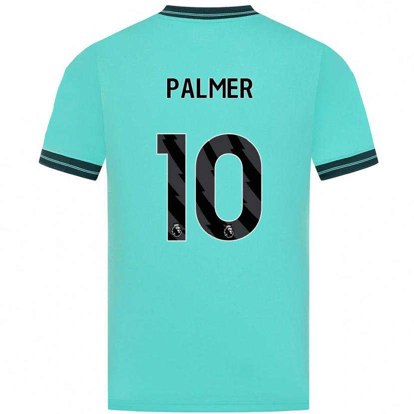 Danxen Kinder Jamila Palmer #10 Himmelblau Grün Auswärtstrikot Trikot 2025/26 T-Shirt Österreich