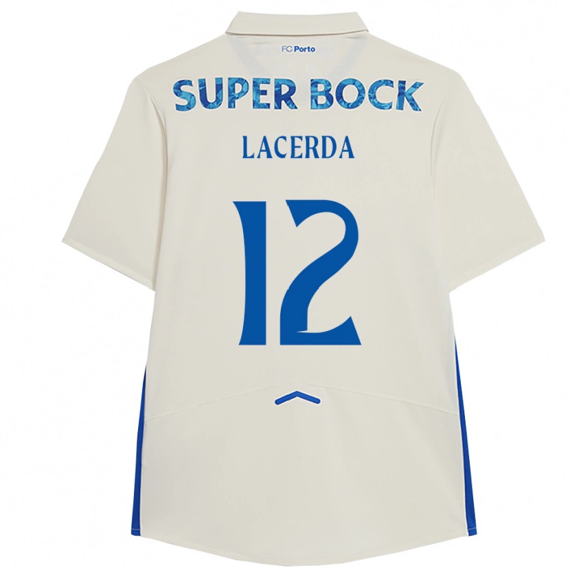Danxen Kinder Lacerda #12 Weiß Blau Ausweichtrikot Trikot 2025/26 T-Shirt Österreich