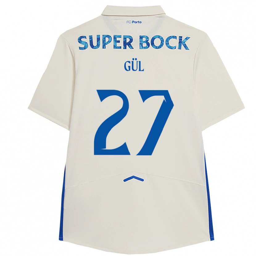 Danxen Kinder Deniz Gül #27 Weiß Blau Ausweichtrikot Trikot 2025/26 T-Shirt Österreich