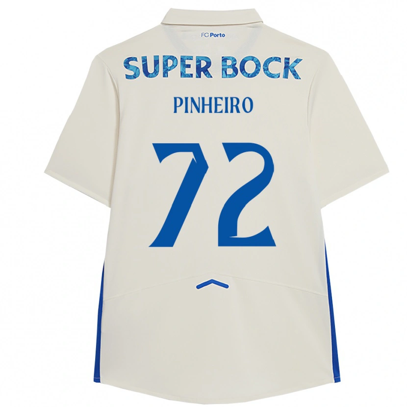 Danxen Kinder Rodrigo Pinheiro #72 Weiß Blau Ausweichtrikot Trikot 2025/26 T-Shirt Österreich