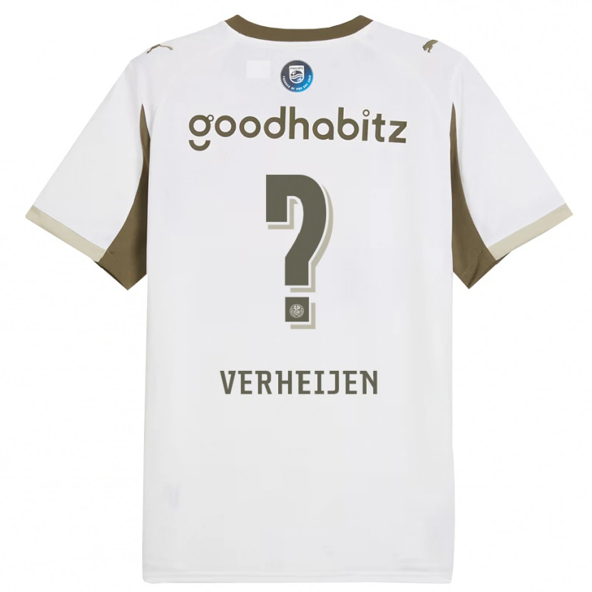 Danxen Kinder Janneke Verheijen #0 Weiß Grau Ausweichtrikot Trikot 2025/26 T-Shirt Österreich