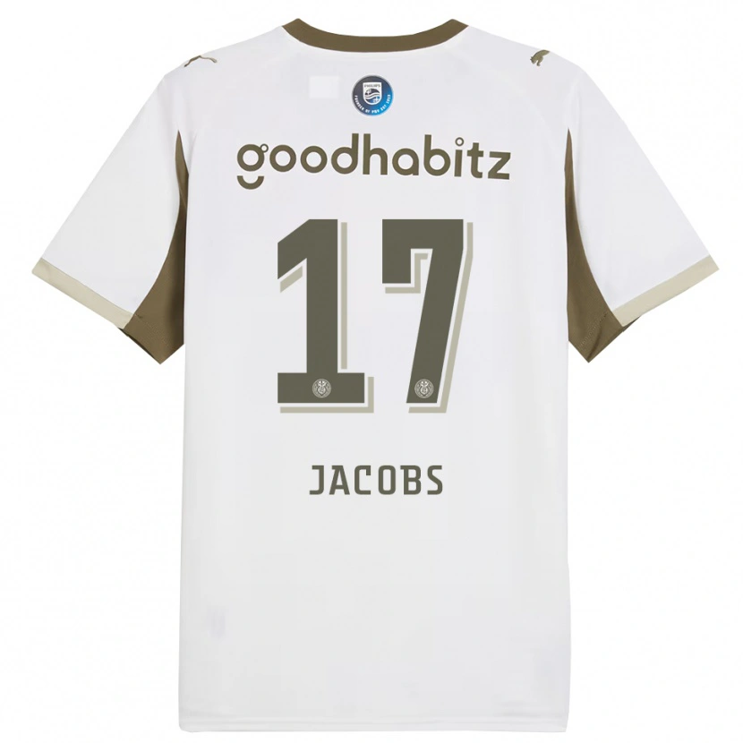 Danxen Kinder Lore Jacobs #17 Weiß Grau Ausweichtrikot Trikot 2025/26 T-Shirt Österreich