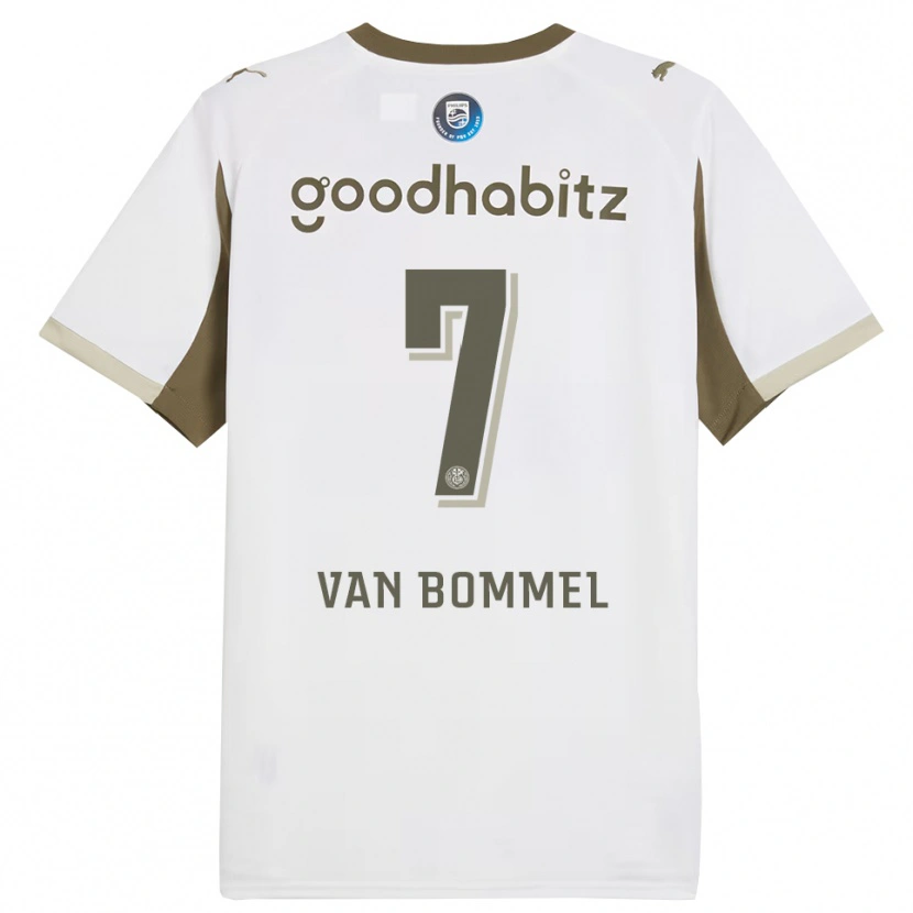 Danxen Kinder Ruben Van Bommel #7 Weiß Grau Ausweichtrikot Trikot 2025/26 T-Shirt Österreich